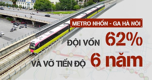 Why is Metro Nhon – Hanoi station with a capital of 62%, breaking the 6-year schedule?