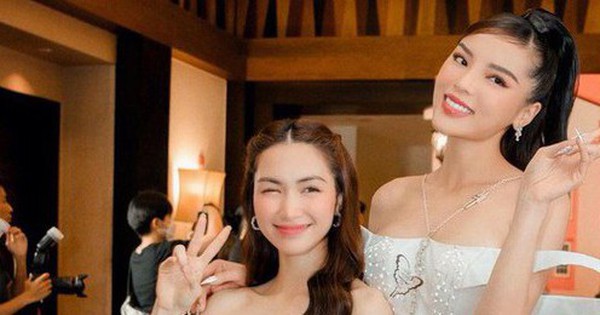 Hoa Minzy confidently competes with Miss Ky Duyen despite the height difference