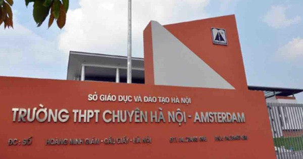 A heated debate over the letter of parents whose children were eliminated from the ‘parking round’ of the Hanoi-Amsterdam High School for the Gifted