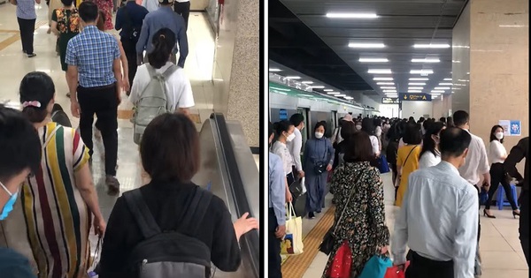 Cat Linh – Ha Dong tram is as crowded as it is in Japan, the online community points out what needs to be changed to be really good