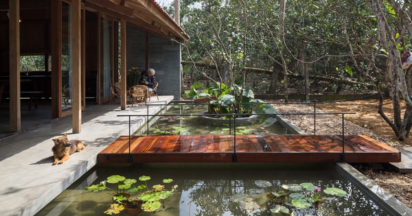 The idyllic look in a garden house in the ancient capital of Hue