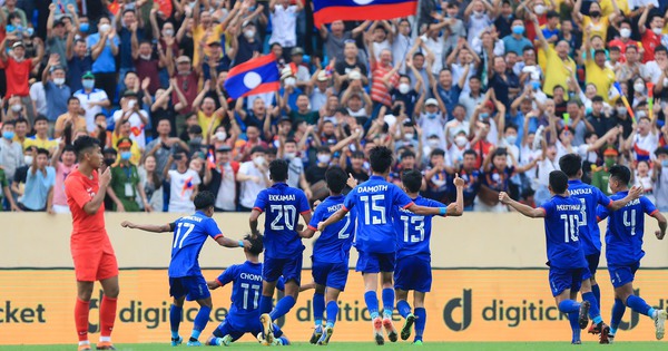 Playing away but like at home, the Lao Football Federation was touched by the support of Vietnamese fans