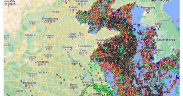 thumbnail - Báo Trung Quốc hé lộ sự thật thông tin tắc đường biển TQ khiến tàu thuyền chật kín như nêm