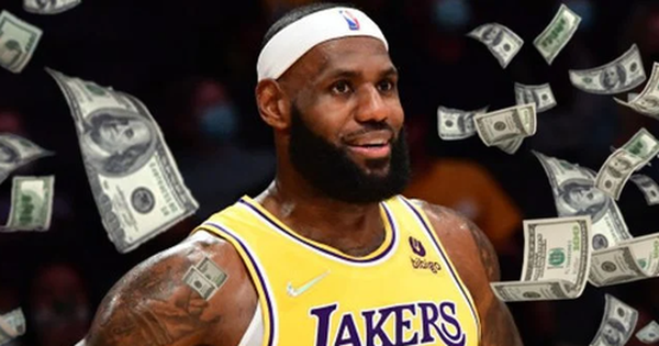 Basketball superstar LeBron James joined the “billion dollar chart” when he was only 37 years old