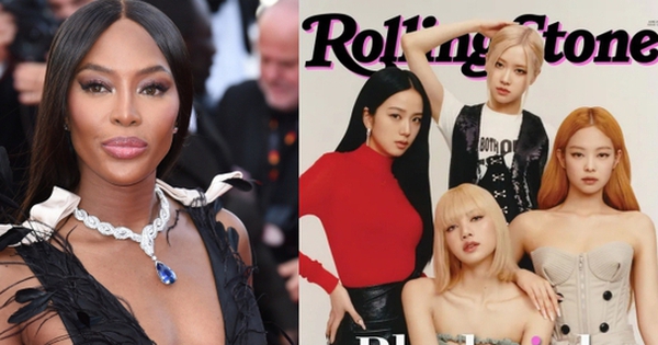 Supermodel Naomi Campbell publicly supports BLACKPINK