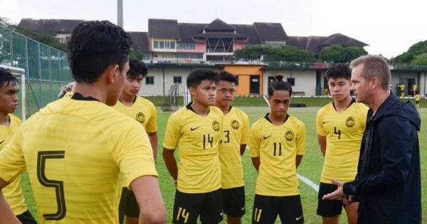 The Malaysian coach received the future judgment before the Vietnam U23 war