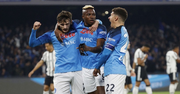 Song sát Osimhen - Kvaratskhelia toả sáng, Napoli đại thắng Juventus|lịch việt nam đá