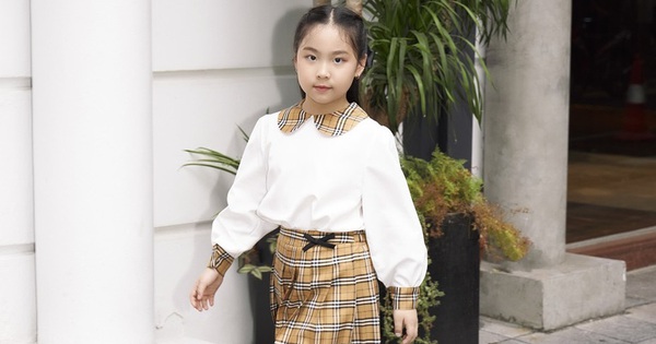 Mẫu nhí mang 2 dòng máu Việt – Hàn gây ấn tượng trong bộ ảnh mới