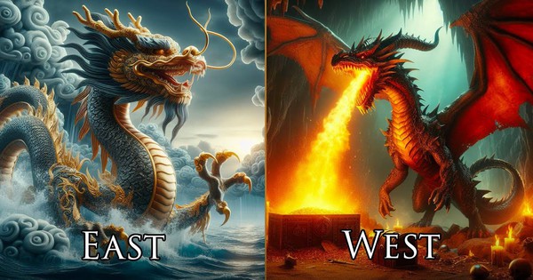 Rồng phương Đông và rồng phương Tây: Cuộc đối đầu giữa hai huyền thoại