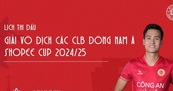 Lịch thi đấu Cúp C1 Đông Nam Á của CLB CAHN