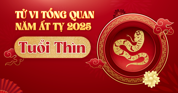 Tử vi tổng quan tuổi Thìn năm Ất Tỵ 2025: Sự nghiệp thăng hoa, tình cảm viên mãn song cần chú ý 1 điều