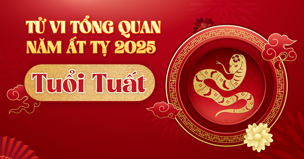 Tử vi tổng quan tuổi Tuất năm Ất Tỵ 2025: Tài lộc rực rỡ, tình duyên viên mãn nhưng cần chú ý sức khỏe