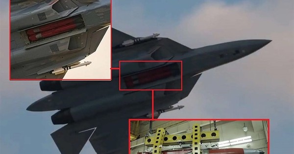 Tiêm kích Su-57 lần đầu trình diễn tên lửa siêu thanh Kh-58UShK