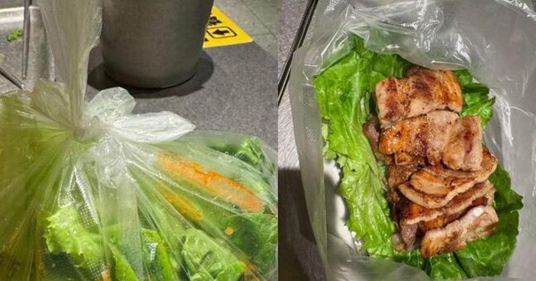 Dân mạng tranh cãi chuyện chàng trai 'đi ăn gói đồ thừa về cho người yêu'