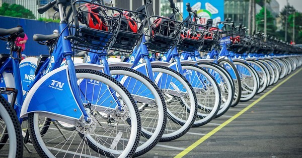 Hà Nội lần đầu tiên triển khai dịch vụ cho thuê xe đạp điện