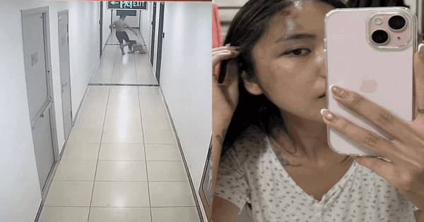 Kinh hãi cảnh chồng lôi vợ ra đánh giữa hành lang chung cư, thủng màng nhĩ, chấn động não ngay trước mắt hàng xóm