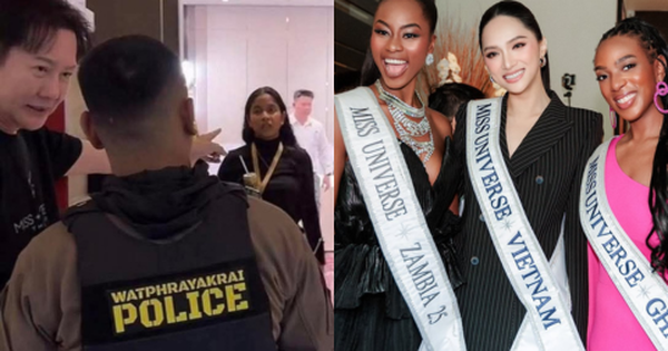Cảnh sát xuất hiện địa điểm tổ chức Miss Univer...