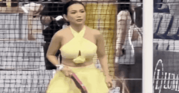 Sao nữ Vbiz chơi pickleball gây tranh cãi: Ăn mặc bị chê lố lăng, trang điểm đậm lè như đi diễn