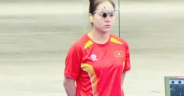 Xạ thủ Trịnh Thu Vinh đứng hạng 23 thế giới nội dung 10m súng ngẳn hơi nữ