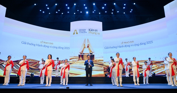 Phó Chủ tịch nước Võ Thị Ánh Xuân dự Gala trao giải Giải thưởng Hành động vì cộng đồng - Human Act Prize 2025