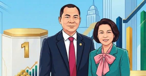 Vợ chồng tỷ phú Phạm Nhật Vượng chính thức trở thành 2 người giàu nhất và nhì TTCK Việt Nam, bỏ xa những người còn lại