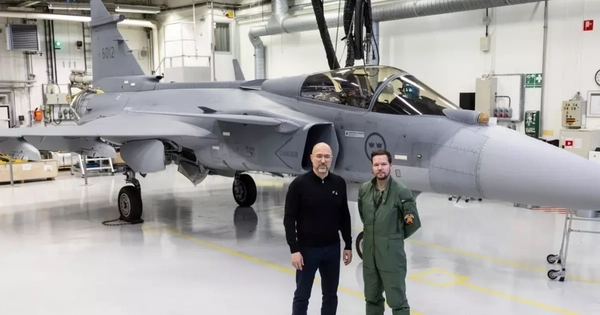 Thụy điển chuẩn bị giao tiêm kích JAS 39 Gripen cho Ukraine