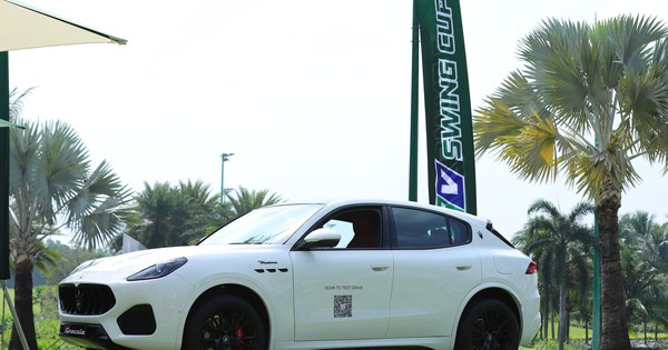 Một golfer thắng chiếc Maserati Grecale trị giá 4 tỷ đồng tại giải đấu HTV Swing Cup 2025