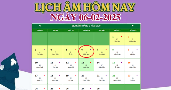 Lịch âm 6/2 – Âm lịch hôm nay 6/2 chính xác nhất – lịch vạn niên 6/2/2025