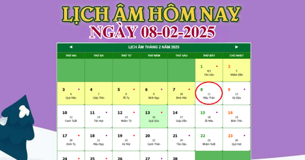 Lịch âm 8/2 – Âm lịch hôm nay 8/2 chính xác nhất – lịch vạn niên 8/2/2025