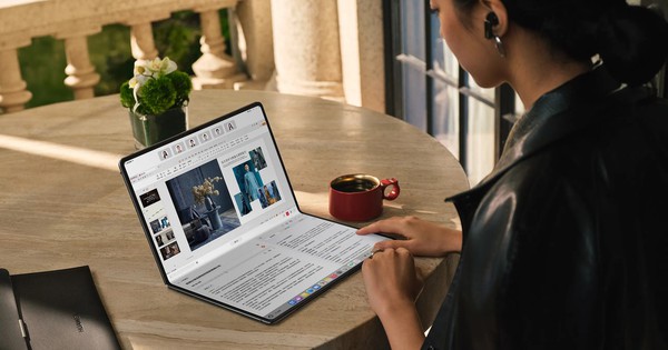 Laptop màn hình gập đầu tiên của Huawei chính thức ra mắt: Mỏng hơn cả điện thoại, giá khởi điểm tương đương chiếc Honda SH