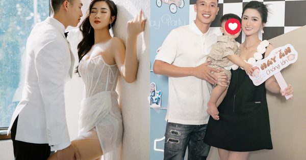 Nữ diễn viên Vbiz yêu cầu thủ nổi tiếng 8 năm mới cưới, sinh quý tử lại được khen đẹp trai giống hệt Sơn Tùng