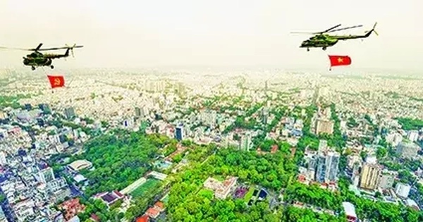 Những khoảnh khắc vàng trên bầu trời