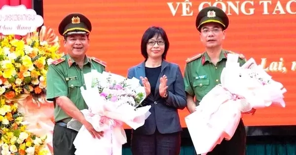 Công bố quyết định của Bộ trưởng Bộ Công an ở 3 tỉnh, thành