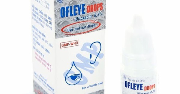 Lô thuốc nhỏ mắt, tai Ofleye Drops bị thu hồi toàn quốc