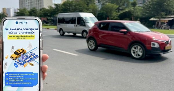 Từ 1/6/2025, taxi phải lập hóa đơn điện tử ngay khi kết thúc chuyến đi