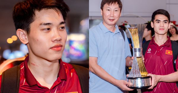 U23 Việt Nam đã mang cúp vô địch về TP.HCM, hotboy Đình Bắc khiến fan xót xa với vết thương trên cổ