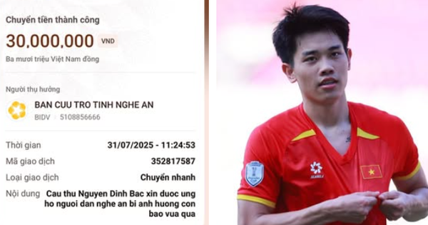 Trở về sau chiến thắng trước Indonesia, sao U23 Việt Nam lập tức chuyển tiền quyên góp cho quê nhà