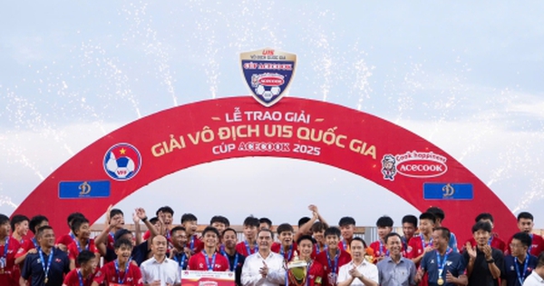 PVF vô địch giải U15 Quốc gia 2025