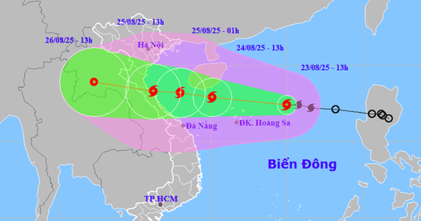Bão số 5 rất mạnh hướng vào từ Thanh Hóa - Quản...