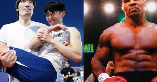 ‘Gã khổng lồ’ bế Son Heung-min là cao thủ võ thuật, từng khiến Mike Tyson sợ run