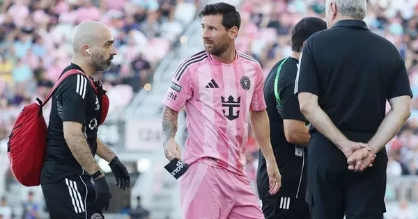 Inter Miami trấn an Lionel Messi chỉ “chấn thương nhẹ”