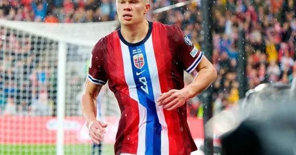 Erling Haaland khâu 3 mũi ở môi vì bất cẩn