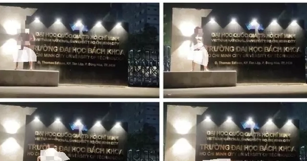 Xử phạt 7,5 triệu đồng người đàn ông khỏa thân chụp ảnh trước cổng trường đại học