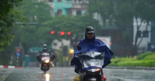 Gió mùa đông bắc sắp về, miền Bắc mưa rất to