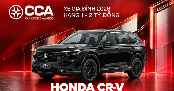 Honda CR-V thắng sát nút trước Hyundai Santa Fe, giành giải ‘Xe gia đình 2026 - Hạng 1 - 2 tỷ đồng’ tại CCA 2026
