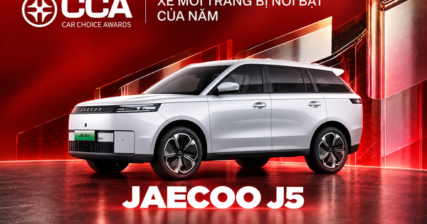 Thắng sát nút, Jaecoo J5 giành giải ‘Xe mới trang bị nổi bật của năm’ tại CCA 2026