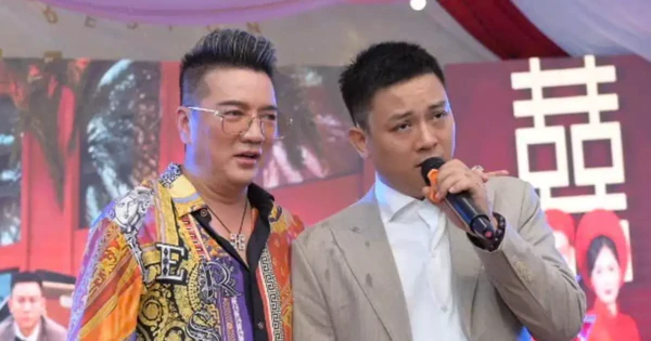 Đàm Vĩnh Hưng - Hoài Lâm gây sốt trong đám cưới