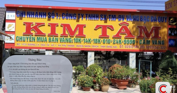 Tiệm vàng 30 năm tuổi ở TP.HCM ngừng hoạt động:...