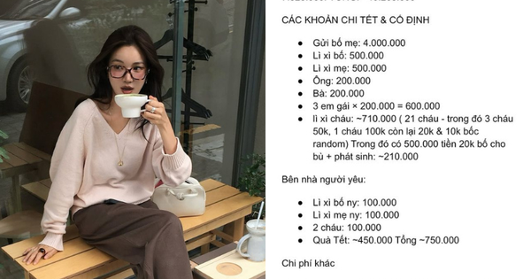 Cầm 40 triệu, sắm Tết xong còn dư hơn 31 triệu: Cô gái 23 tuổi khiến tất cả sững người!