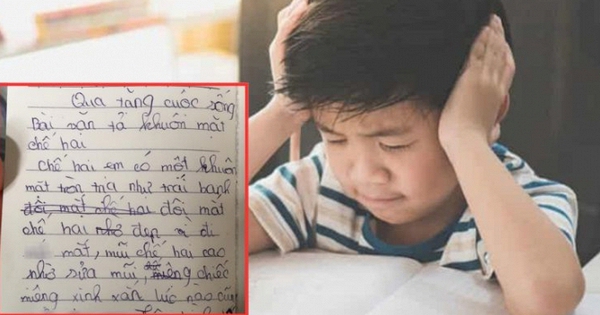 Bài văn tả chị gái bỗng nhắc tới đòn bánh tét: Nghe thì vui nhưng ai cũng khuyên không nên cho chị đọc!